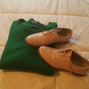 Pink Oxford classic shoes